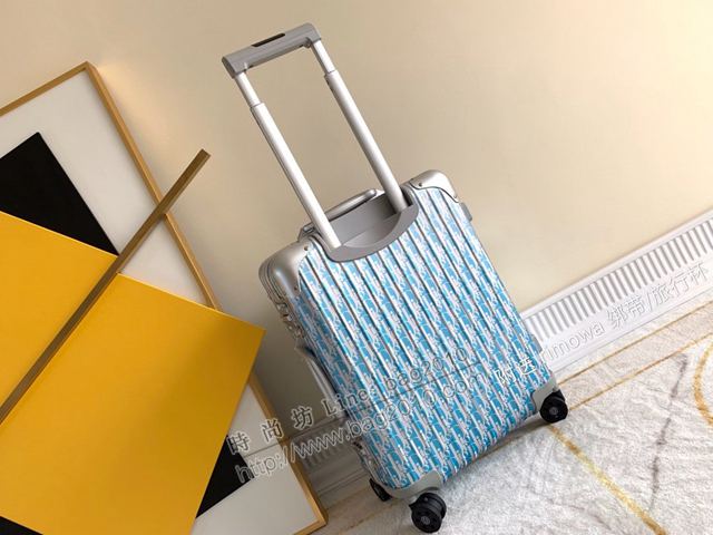 Rimowa拉杆箱 66657 全鋁鎂合金 2020年巴黎春夏新品 Dior x Rimowa聯名 日默瓦拉箱 Dior行李箱xzx1164